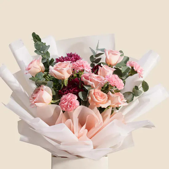 Gentle Heart Flower Bouquet