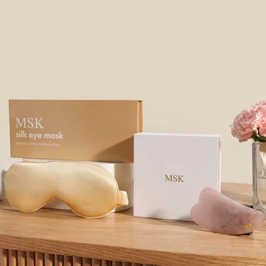 Waldorf Astoria Spa 60 Minutes Signature Hammam Gift Voucher | MSK Skin Care Tools Set and Flowers