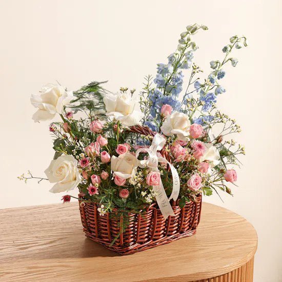 Serenity Floral Basket