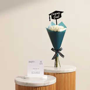 Raff by Paris Spa Gift Voucher | Congrats Grad Flower Bouquet Raff by Paris Spa Gift Voucher | Congrats Grad Flower Bouquet