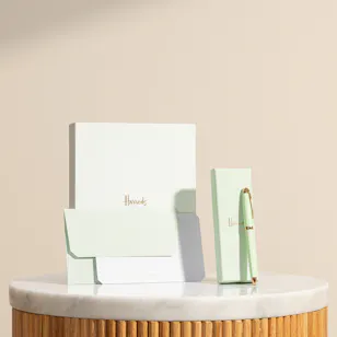 Harrods Sage Green Writing Set Harrods Sage Green Writing Set
