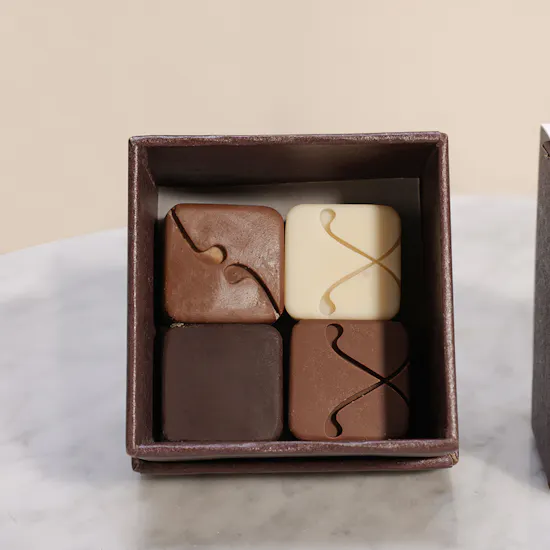 More Luxurious Fine Chocolate Box | 4 Pieces