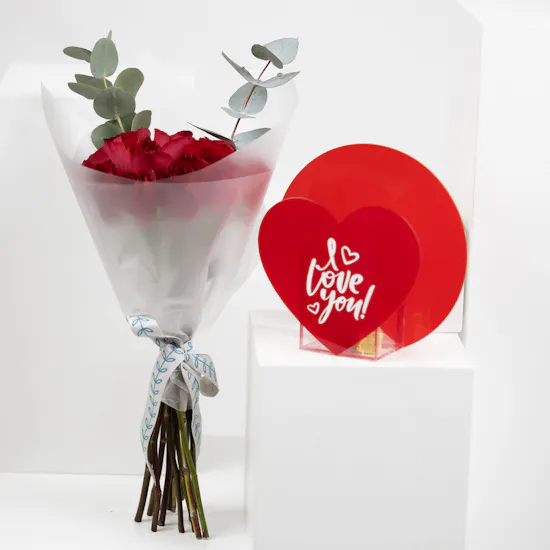 Flos Valentine Chocolate | Red Roses