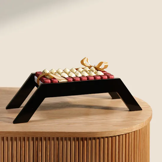 Floward Chocolate Wooden Stand | 50 Pieces