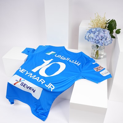 Al Hilal Large Neymar Fan T-shirt | Blue Vase