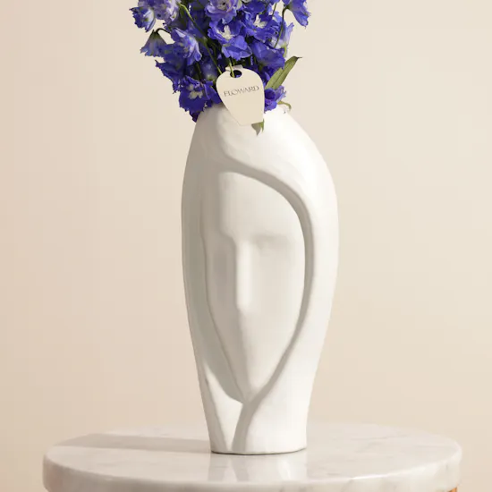 Moonstone Bloom Flower Vase