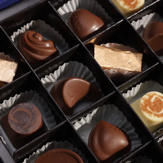 Godiva Chocolates Royal Navy Blue Box