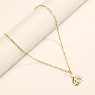 Hrh My Mother Gold Plated Necklace 