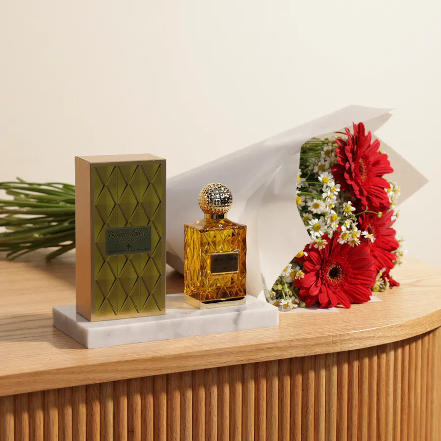 Ibraheem Al-Qurashi Perfume 75 ml | Gerbera Bouquet 3