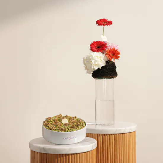 Aani & Dani Pistachio Pudding Cake | Unique Elegance Flowers