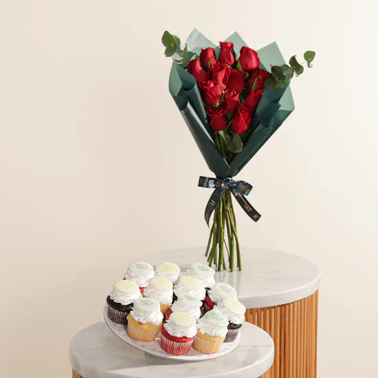 December Cake Eid Celebration Cupcakes | Joyful Flowers