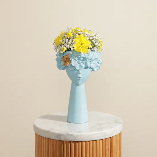 Charming Lady Flower Vase