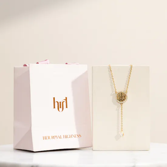 HRH Allah Gold Plated Necklace