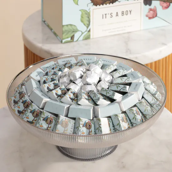 Anoosh It's A Boy Luxurious Chocolate Tray