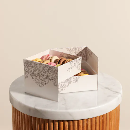 Ladurée Macarons Box | 16 Pieces