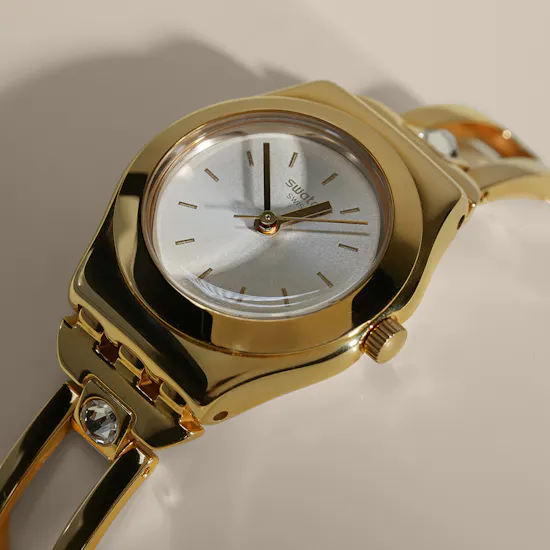 Swatch Inestima Gold Tone Women’s Watch
