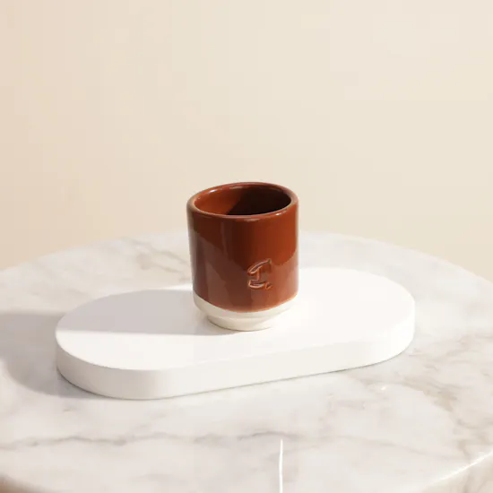 Keramos Studio Brown Founding Day Mug