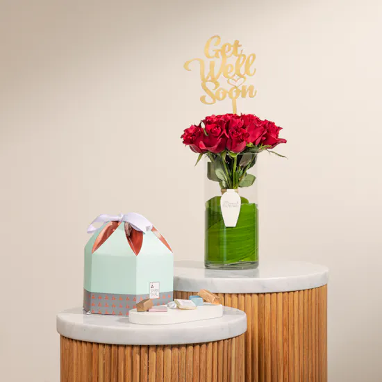 Shan Shal 1kg Chocolate Box | Get Well Soon Flowers