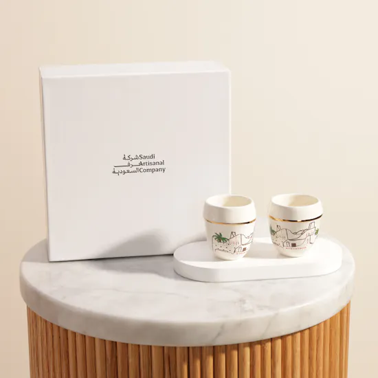 Saudi Artisanal Company Luxurious Diriyah Cups