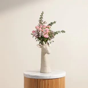 Garden Bloon Pink Baby Rose Flowe Vase