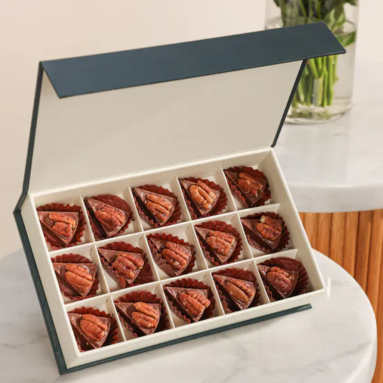 Floward Pecan Salted Caramel Small Chocolate Box | My Heartfelt Thanks Flowers