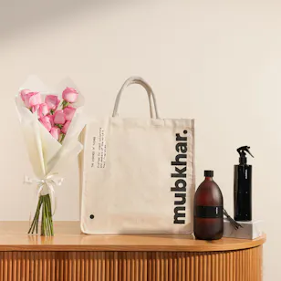 Mubkhar Duo Home Fragrance Gift Bag | Welcoming Flowers Mubkhar Duo Home Fragrance Gift Bag | Welcoming Flowers