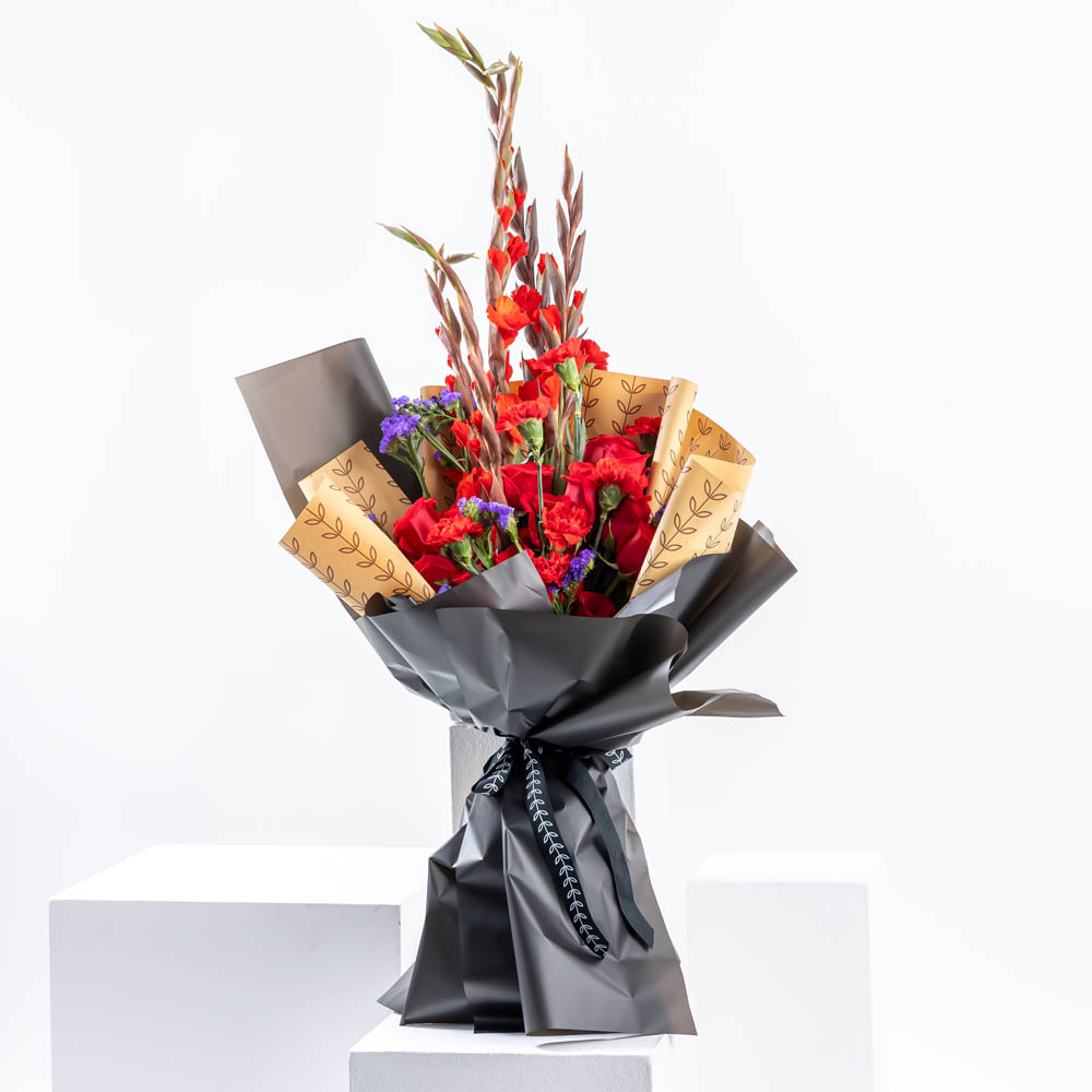 Gladiolus Red | Bouquet 