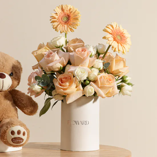 MSK SPF Trio Set | Cheerful Flowers and Teddy Bear