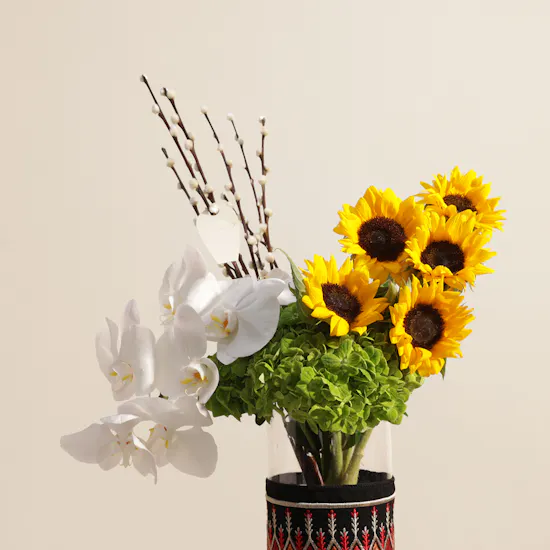 Threads of Legacy Flower Vase