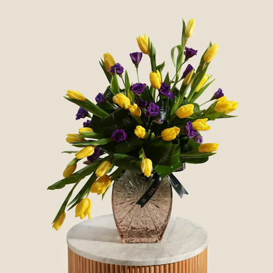 Sunlit Joy Flower Vase