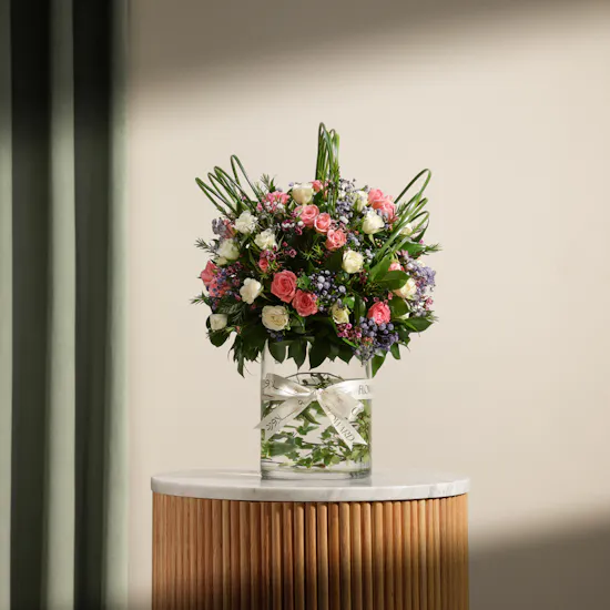 Delicate Roses Vase