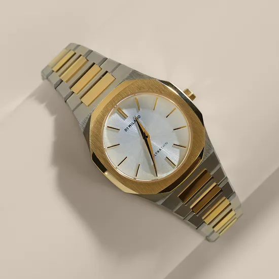 D1 Milano Edge Ultra Thin Two Tone Women's Watch