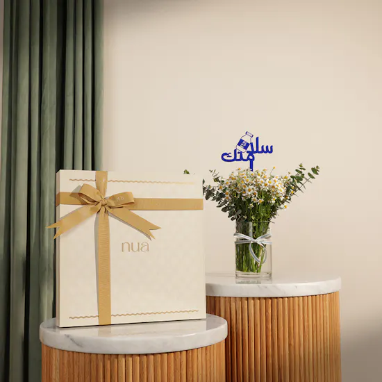 Nua Stuffed Dates Box | Get Well Soon Flower Vase