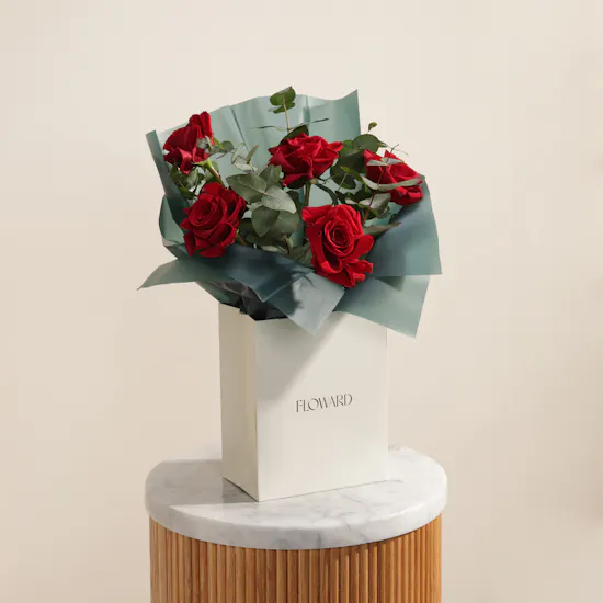 Gentle Embrace Roses Bouquet