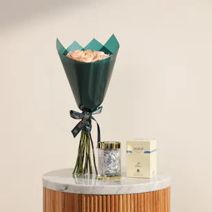 بخورعود معطر عنبر من عبد الصمد القرشي | باقة زهور لحظة دافئة بخورعود معطر عنبر من عبد الصمد القرشي | باقة زهور لحظة دافئة