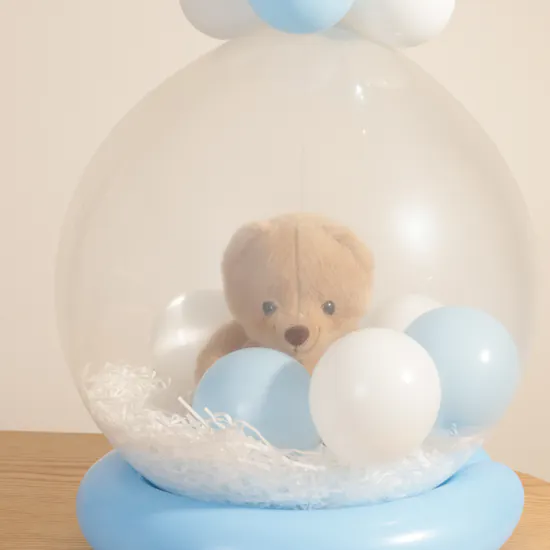 Balloonizer Bay Boy Balloons and Teddy Bear