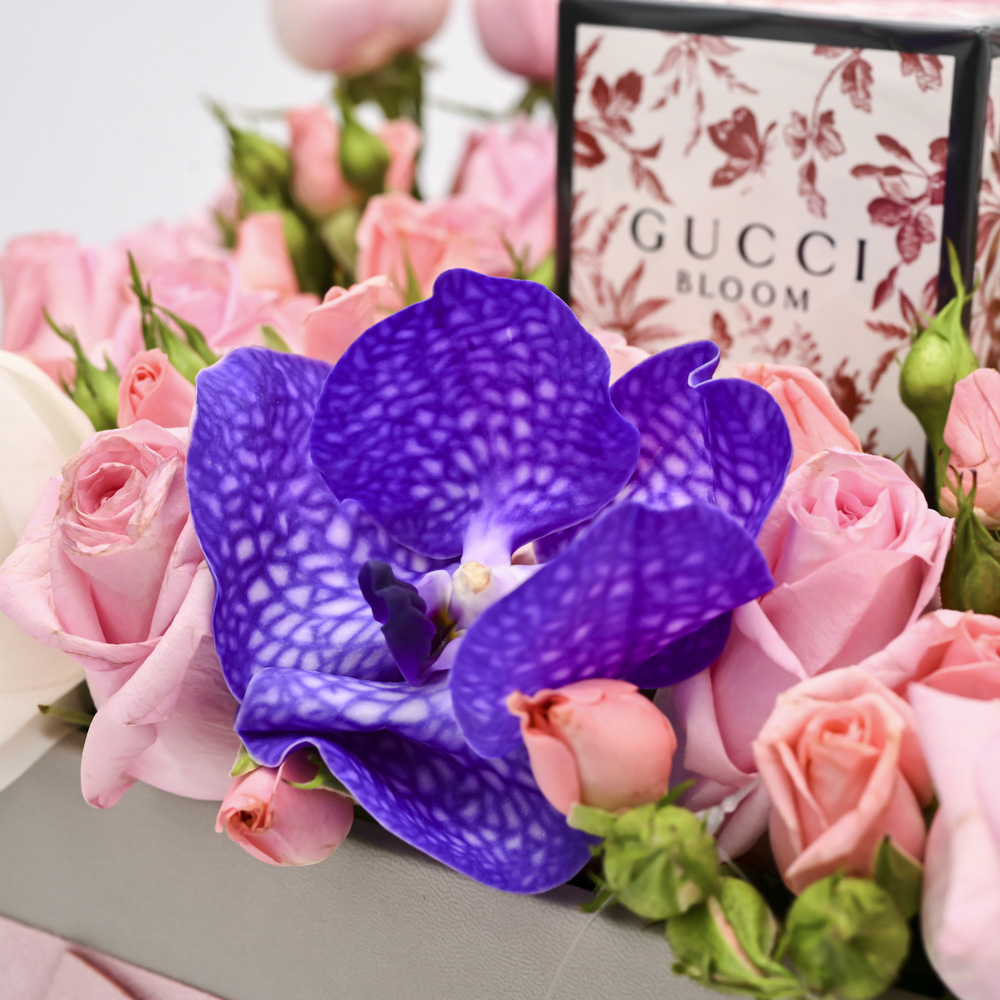 Gucci Bloom Gocce Di Flori EDT 100ml Flowers Box Floward Riyadh