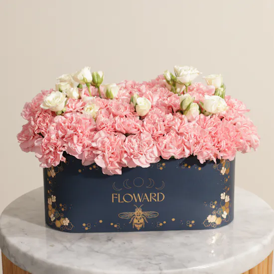 Rosy Charm Flower Box