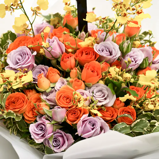 Narciso Rodriguez For Her with Congratulatory Flowers Bouquet