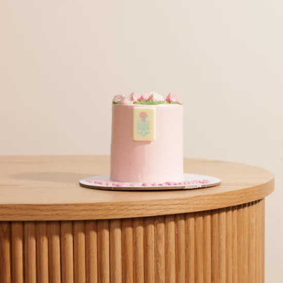 Mini Floral Cake by Rose Ribbon