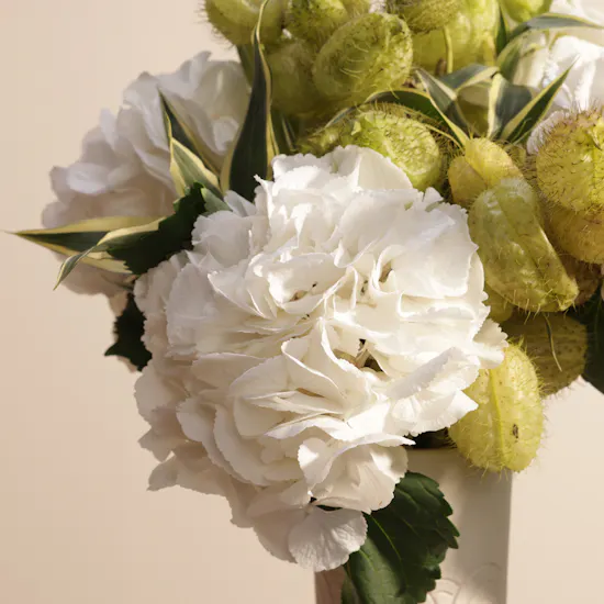 Hydrangea & Gladiolus | Keramos Studio Vase