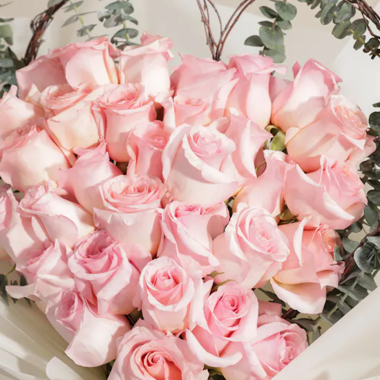 Pink Heart of Joy Bouquet