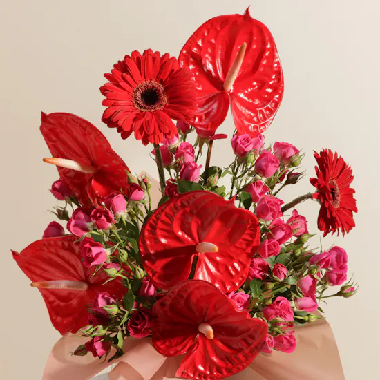 Passion Flowers Vase