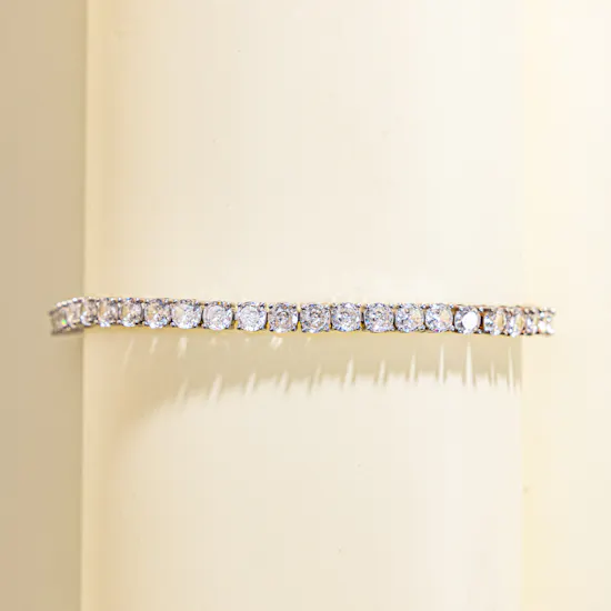 Hrh White Tennis Bracelet