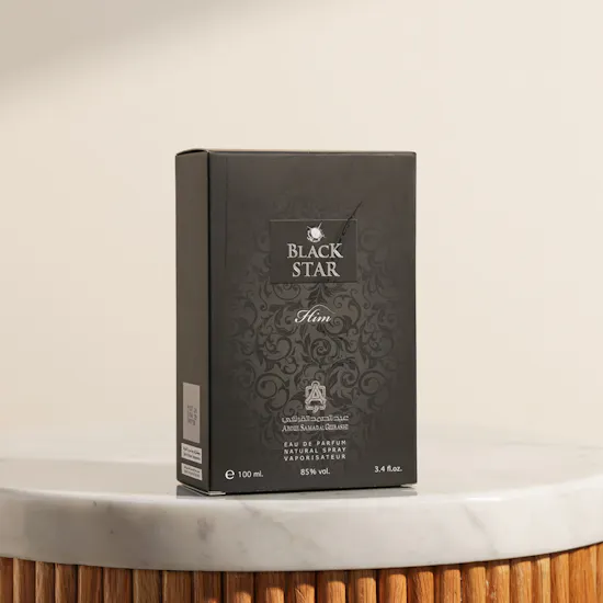 Abdul Samad Al Qurashi Black Star EDP Men Perfume | 100 ml