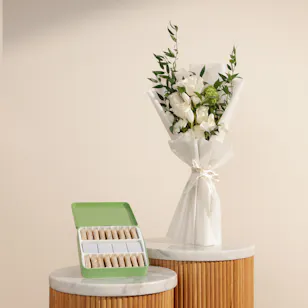 Patchi Elegant Chocolates Box | Dancing Delight Flowers Bouquet