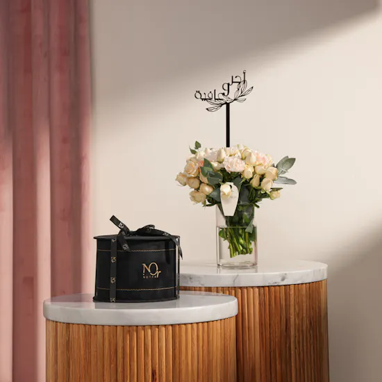 Nor Noyau Medium Black Velvet Chocolates Box | Get Well Soon Flowers