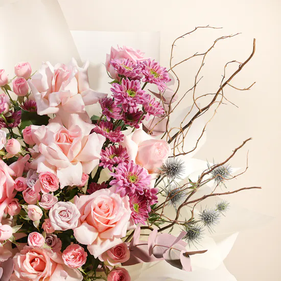 زهورعيد ميلاد أنيقه