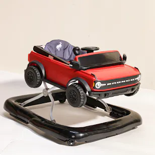 Bright Starts Ways to Play Ford Bronco Car 4-in-1 Walker | Red