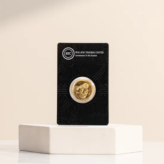 BTC Donald Duck Gold Coin